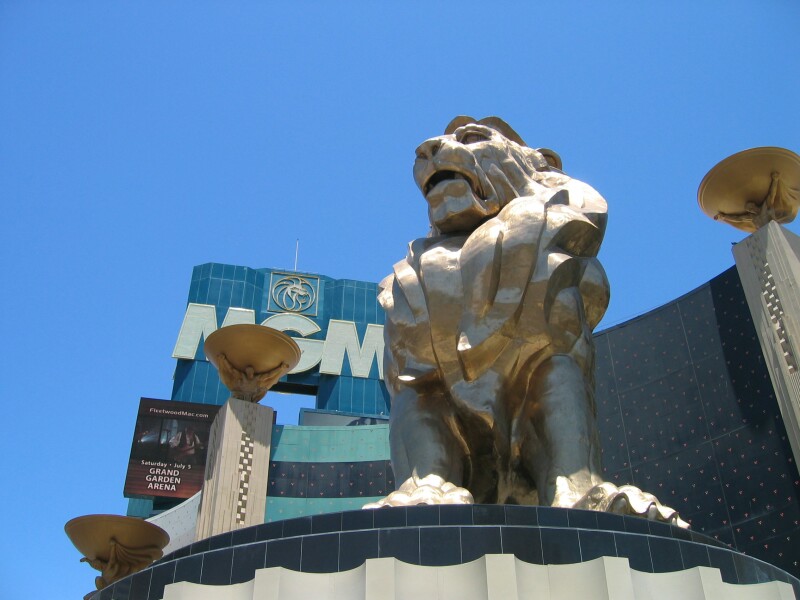 MGM Grand's Lion