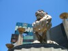 The Lion sitting guard out in front of the MGM Grand.  One of the many pictures I took just because I thought it looked cool.