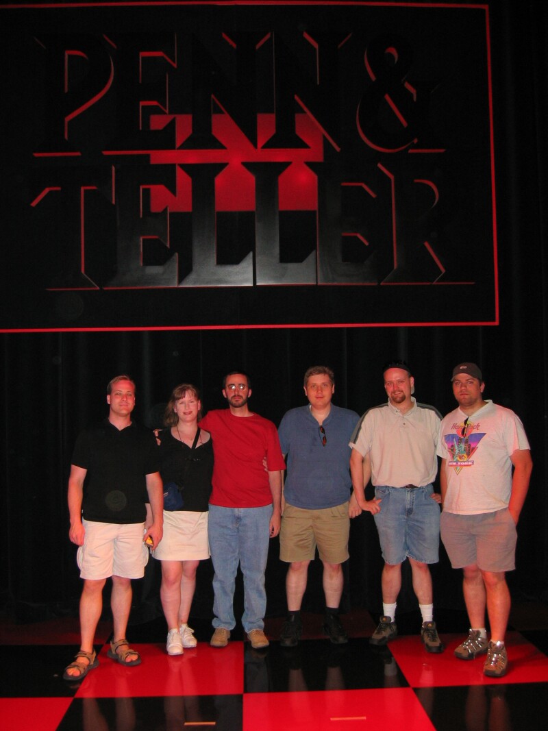 The Gang at Penn and Teller