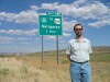 Here I am in front of the sign leading to Seligman, Arizona.  Just had to get the picture.  I later learned that apparently the residents pronounce Seligman differently than I pronounce my last name.  They all must be pronouncing it wrong.