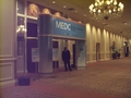 The main entrance to MEDC 2007.  This lead to the registration hall, as well as the exhibitors hall, where the exhibitors were (surprise!) and the food court was.  Behind me were the rooms used for break out sessions.