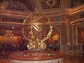 This is just inside the main entrance to the Venetian hotel.  Gives you a little feeling for how ornate this hotel is.